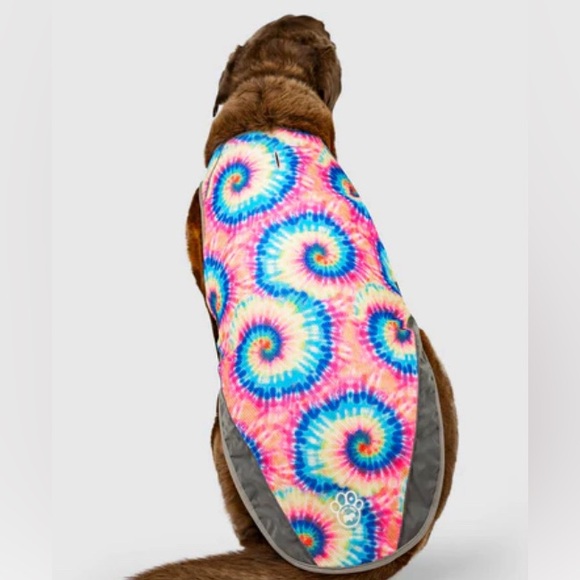 Canada Pooch cooling vest NWT size 22 color tie dye - Picture 2 of 7